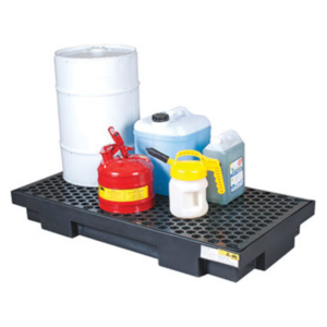 Drum Bund Low Profile Polyethylene with Removable Grate - 2 Drum