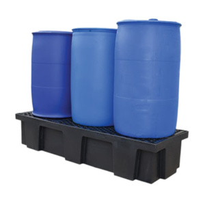 Drum Bund - Polyethylene with Removable Grate - 3 Drum