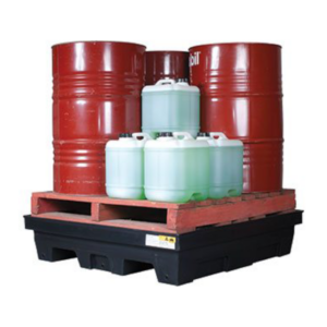 Drum Bund - Polyethylene with Removable Grate - 4 Drum