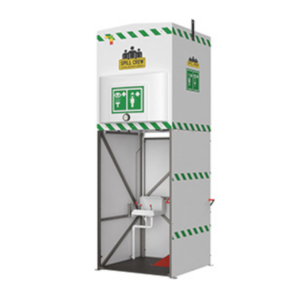 Tank-Fed Safety Shower
