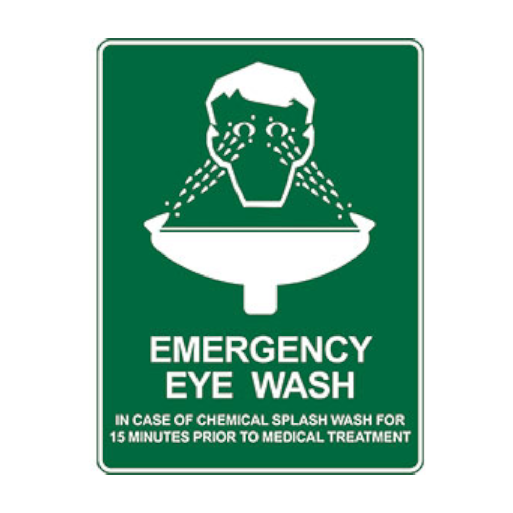 Emergency Information Sign - Emergency Eye Wash