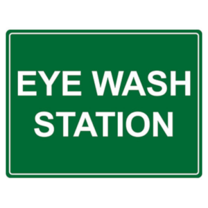 Emergency Information Sign - Eye Wash Station