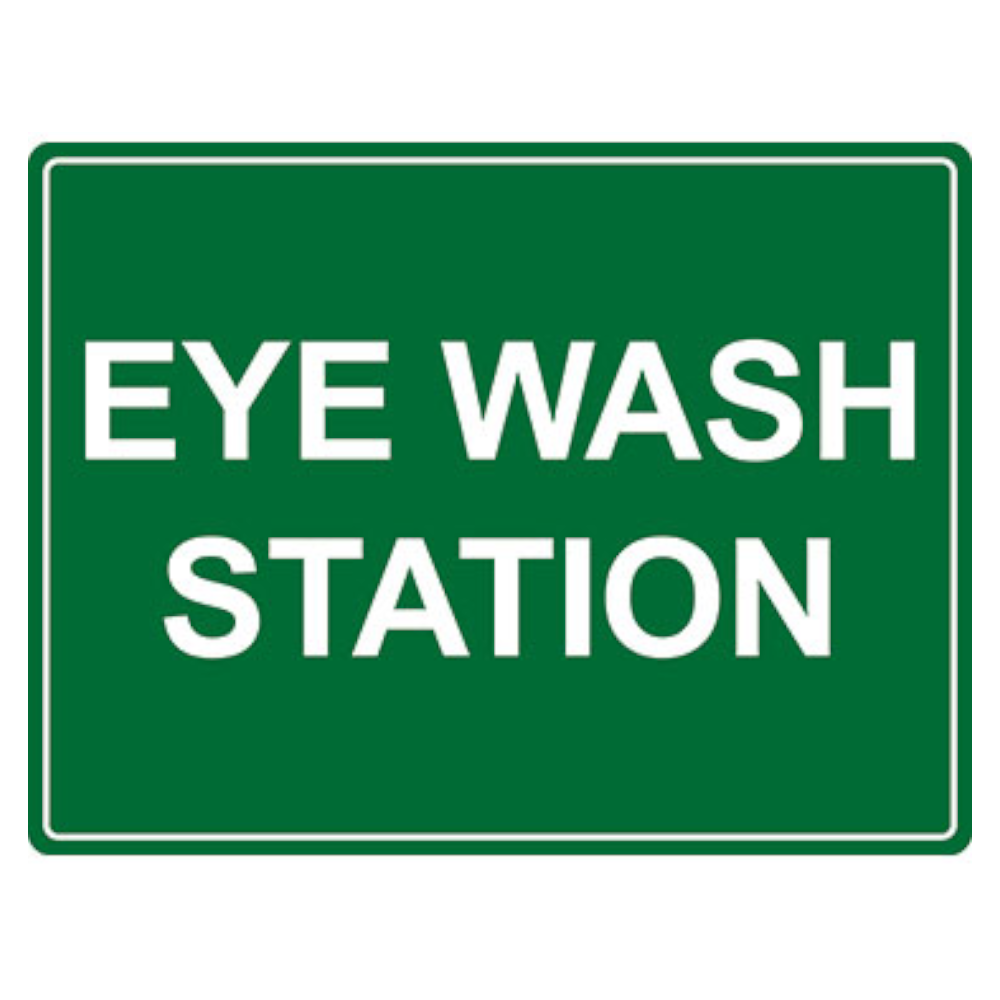 Emergency Information Sign - Eye Wash Station