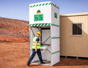Tank-Fed Safety Shower - Image 3