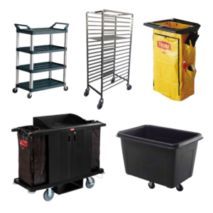 Cleaning Hospitality Trolleys